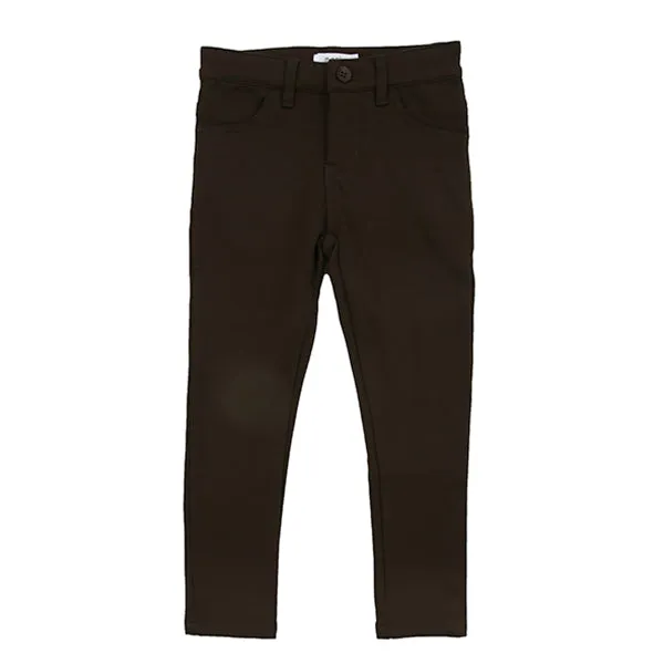 Dark Brown Pants by Motu