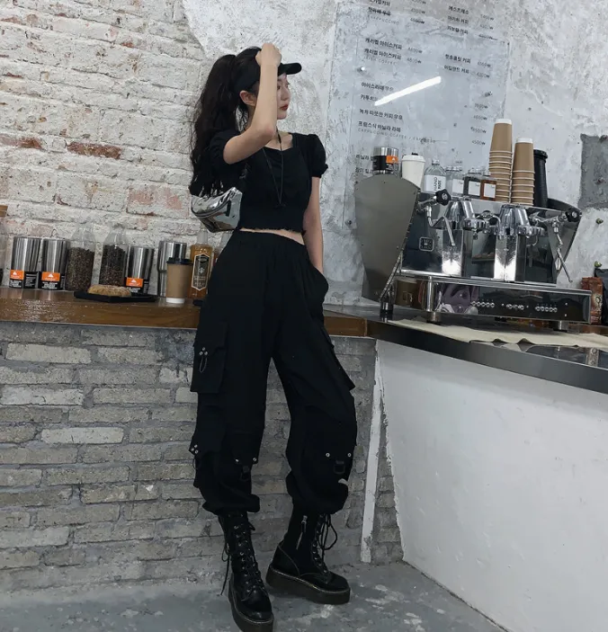 Dark overalls KF9265