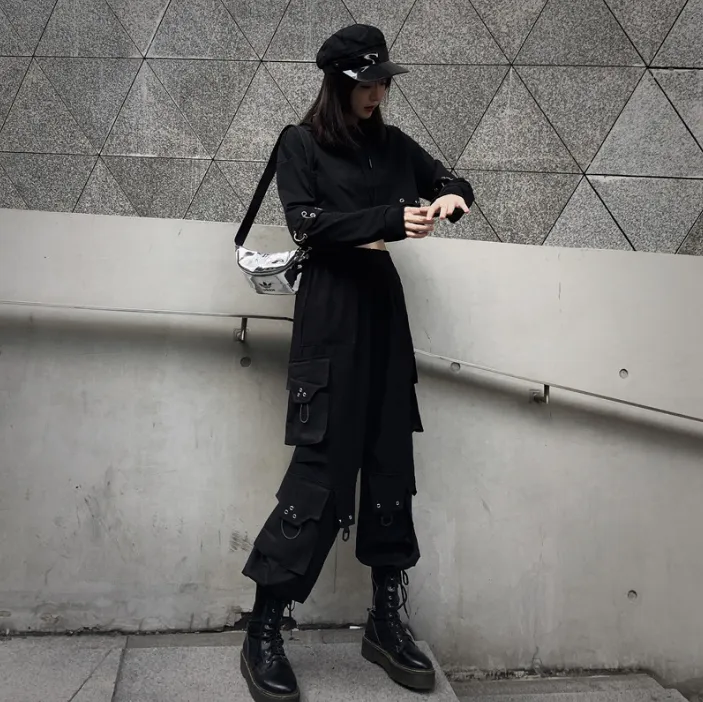 Dark overalls KF9265