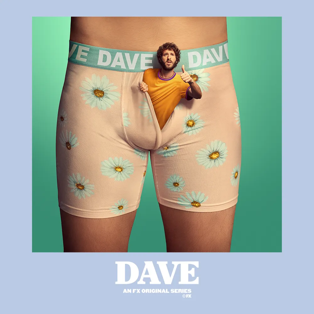 Dave Season 1 Art Fleece Hooded Sweatshirt