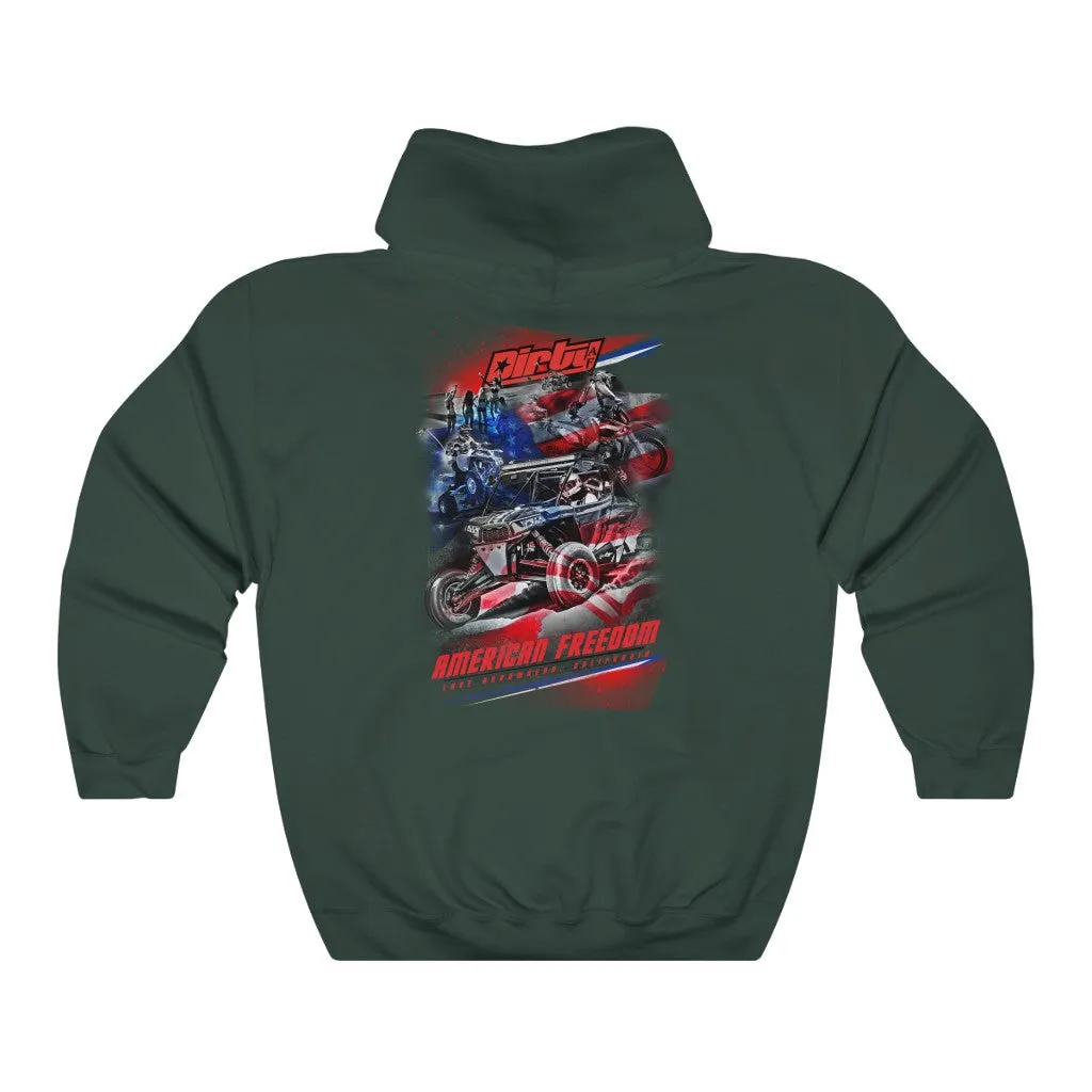 Dirty American Freedom Hooded Sweatshirt