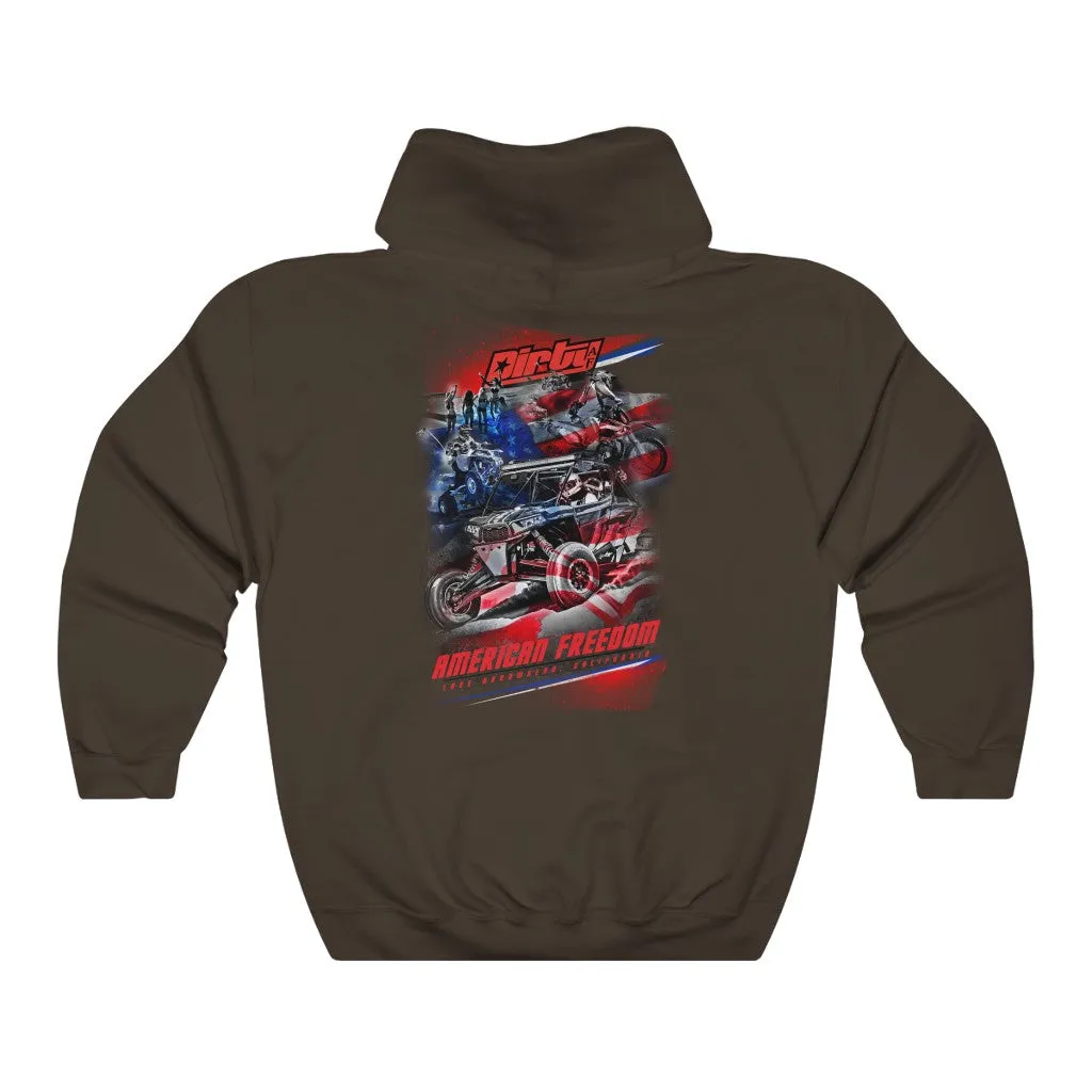 Dirty American Freedom Hooded Sweatshirt