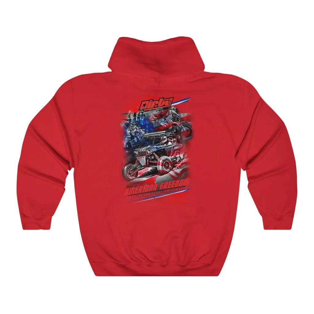 Dirty American Freedom Hooded Sweatshirt
