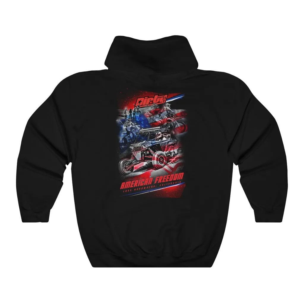Dirty American Freedom Hooded Sweatshirt