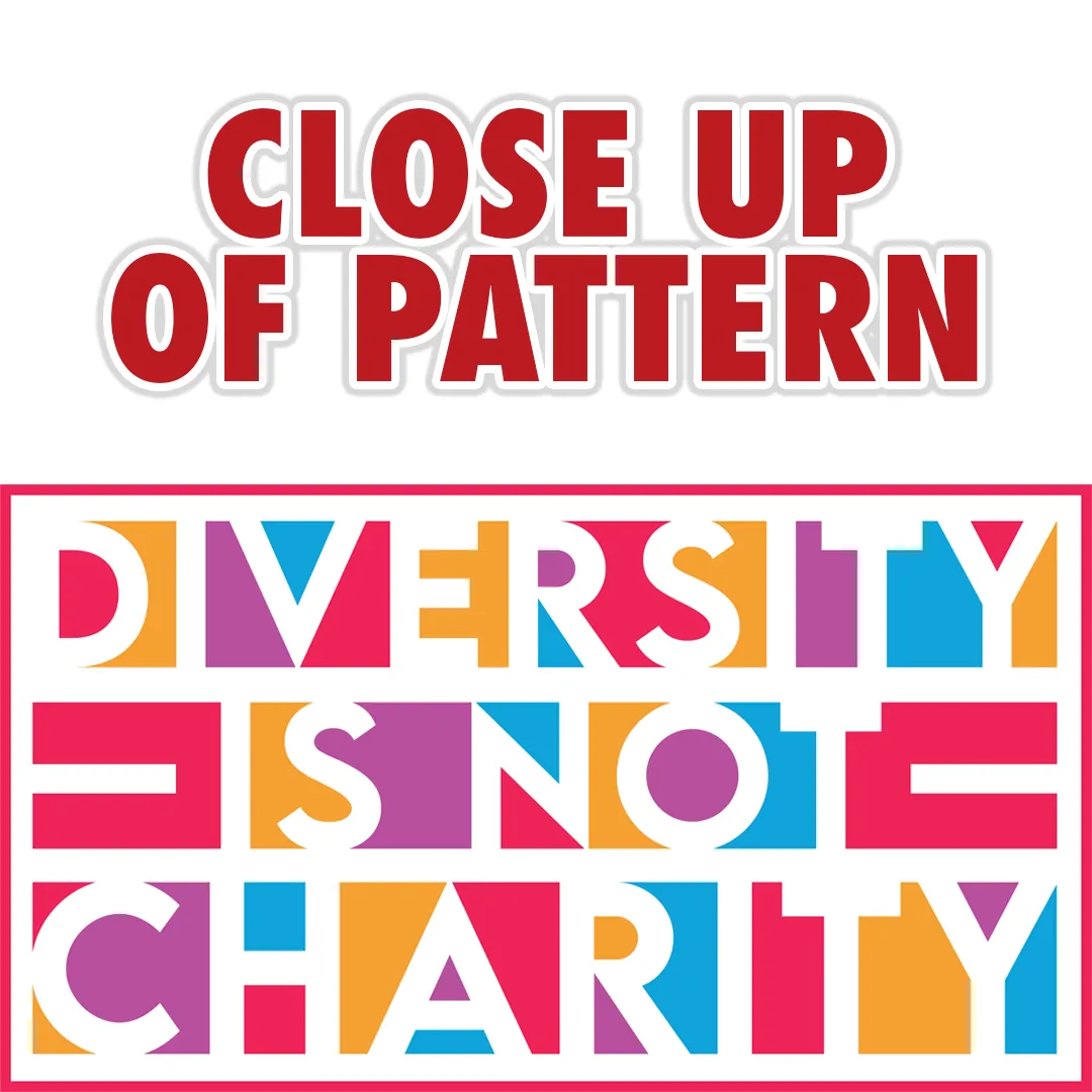 Diversity is Not Charity (Printed All-Over Men's Joggers)