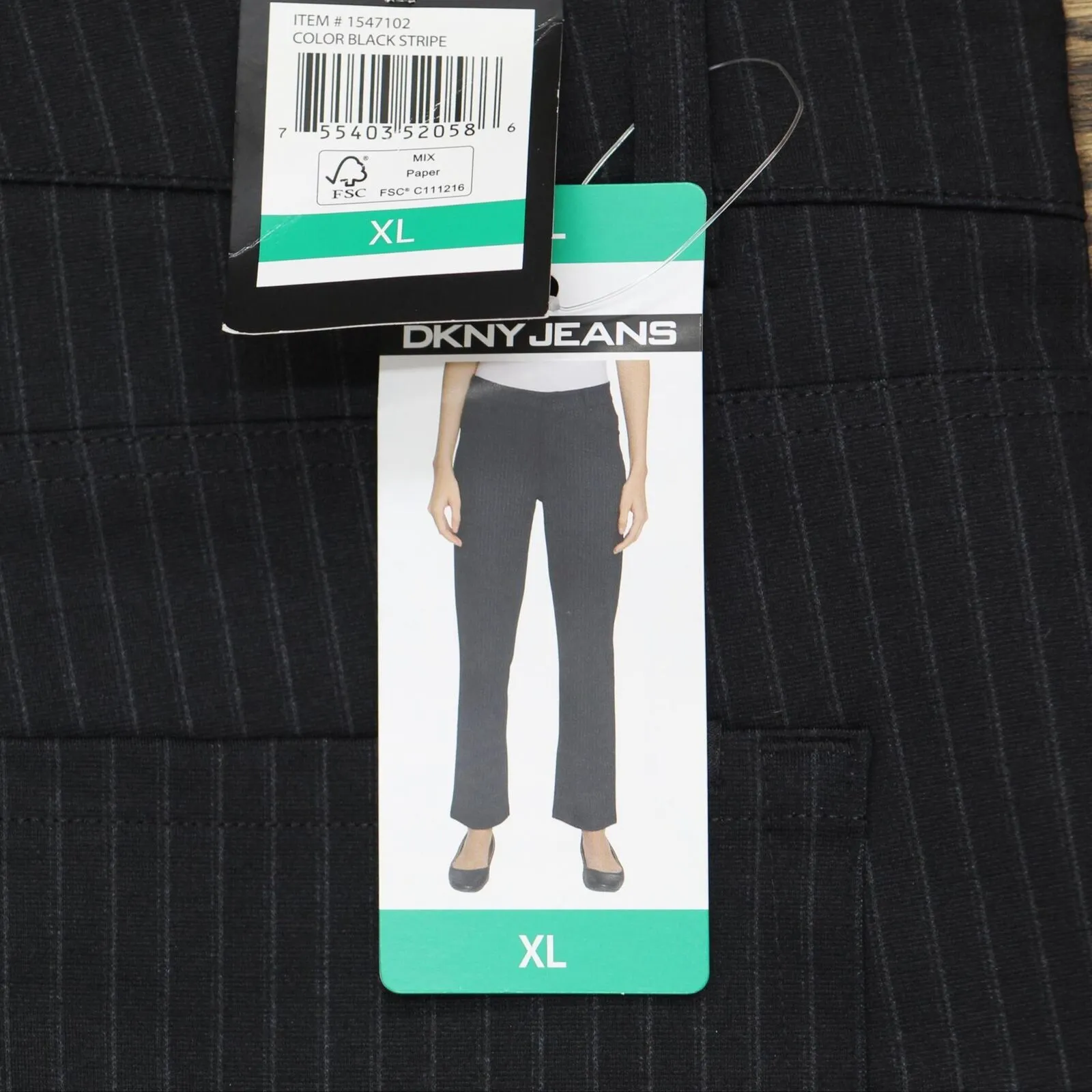 Dkny Jeans Womens Midweight Straight Leg Ponte Pant 1547102