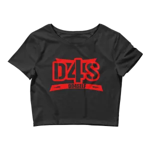 Do4Self Crop Tops Black/Red