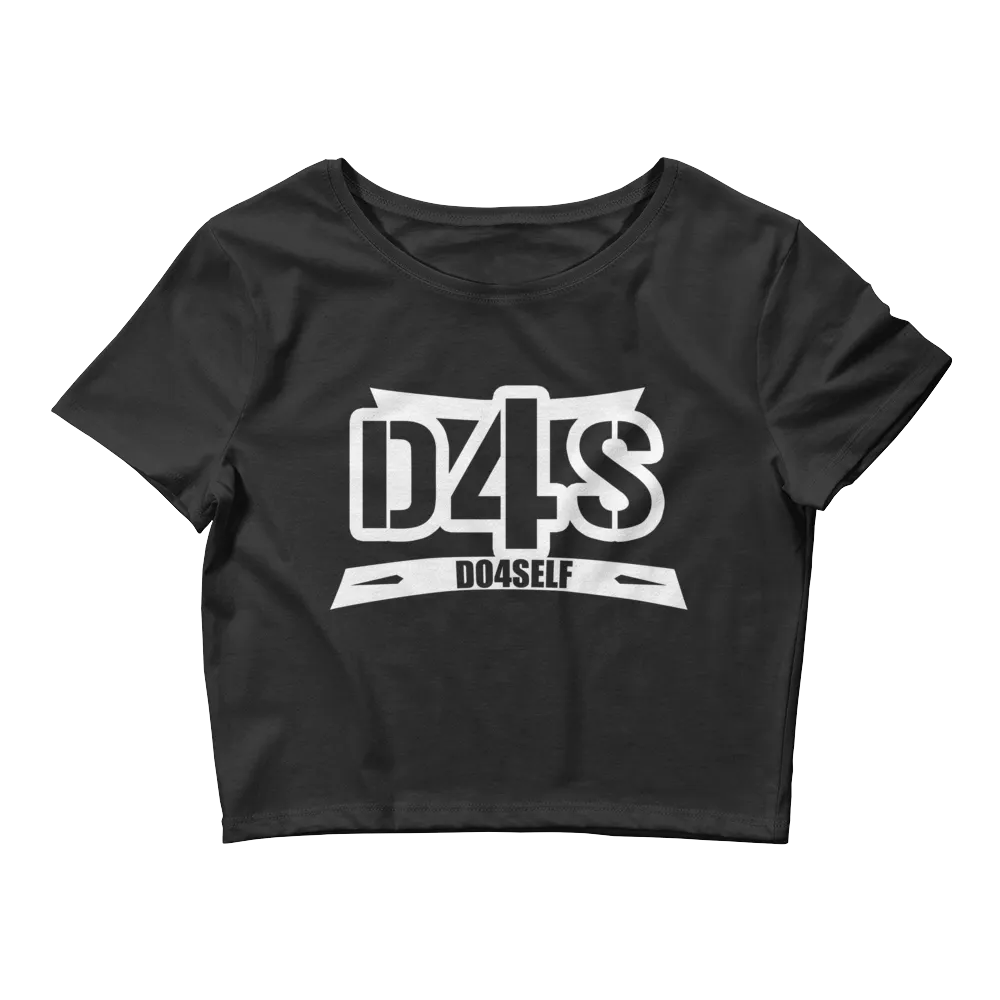 Do4Self Crop Tops Black/White