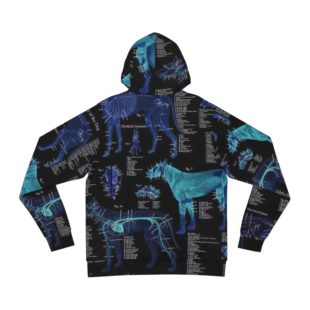 Dog Anatomy AOP Hoodie
