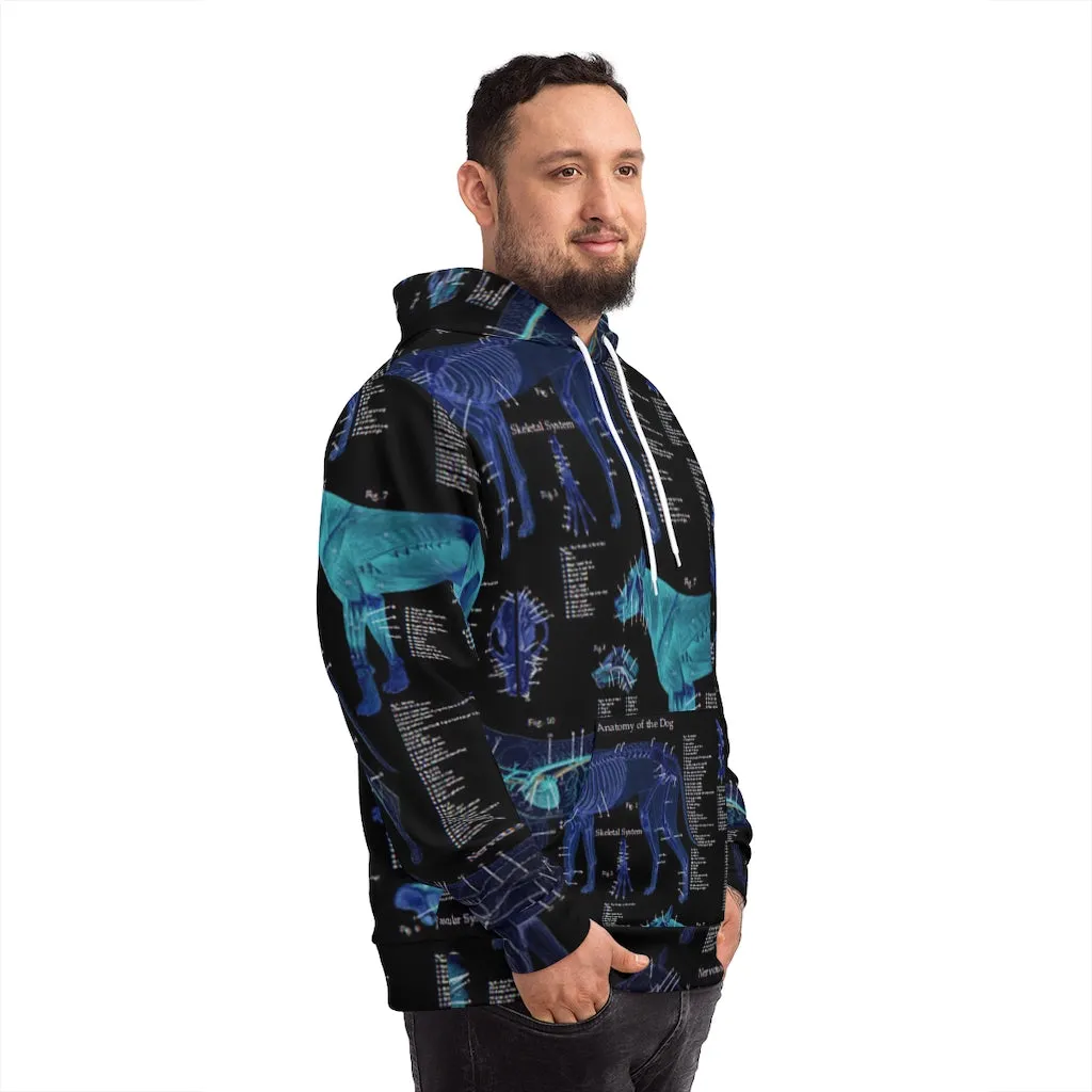 Dog Anatomy AOP Hoodie