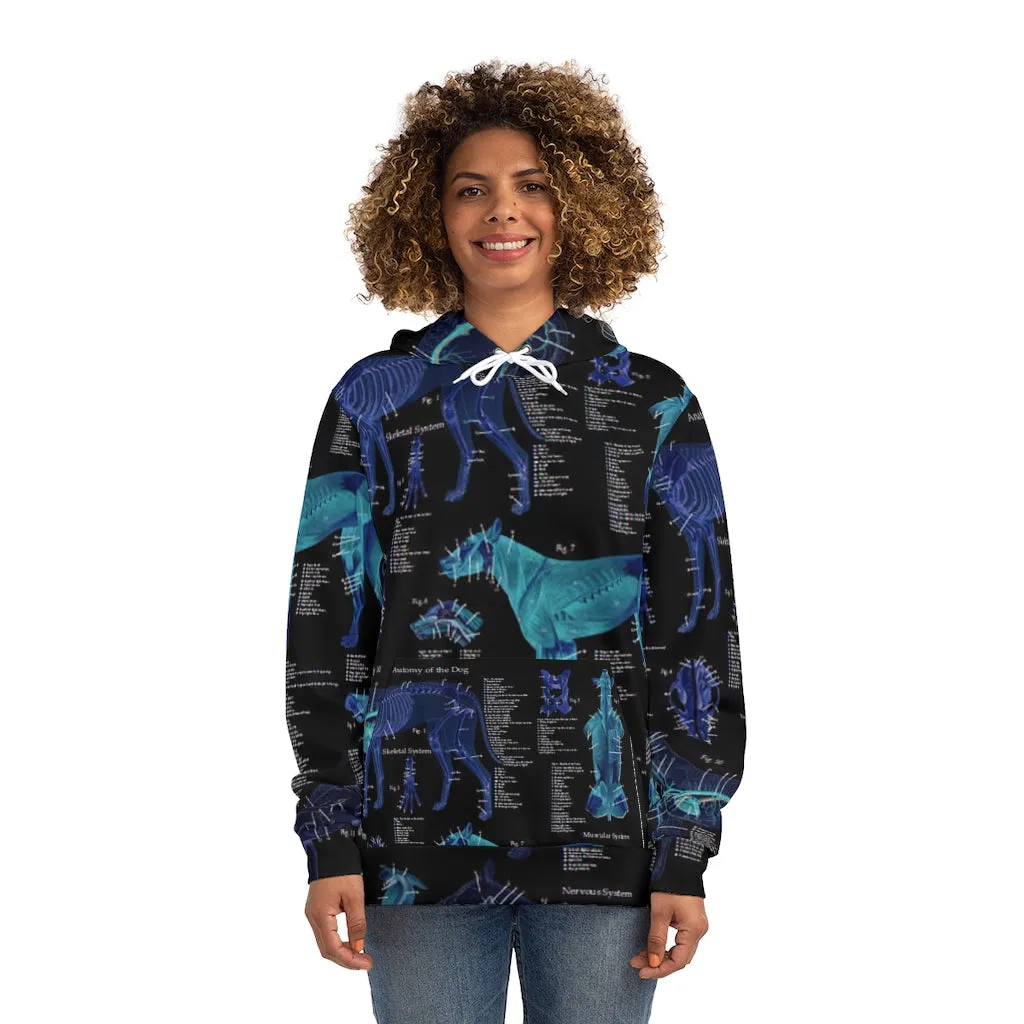Dog Anatomy AOP Hoodie