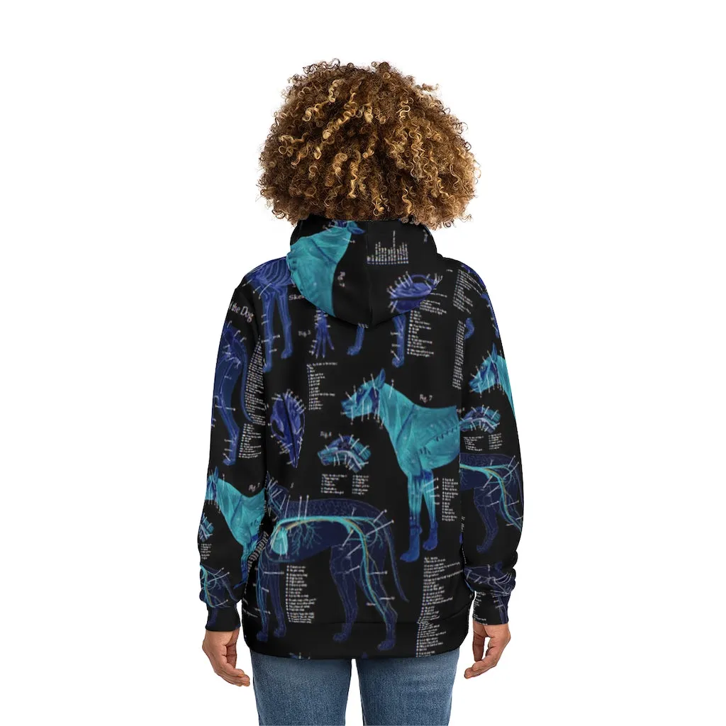 Dog Anatomy AOP Hoodie
