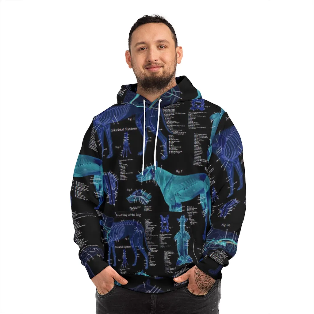 Dog Anatomy AOP Hoodie
