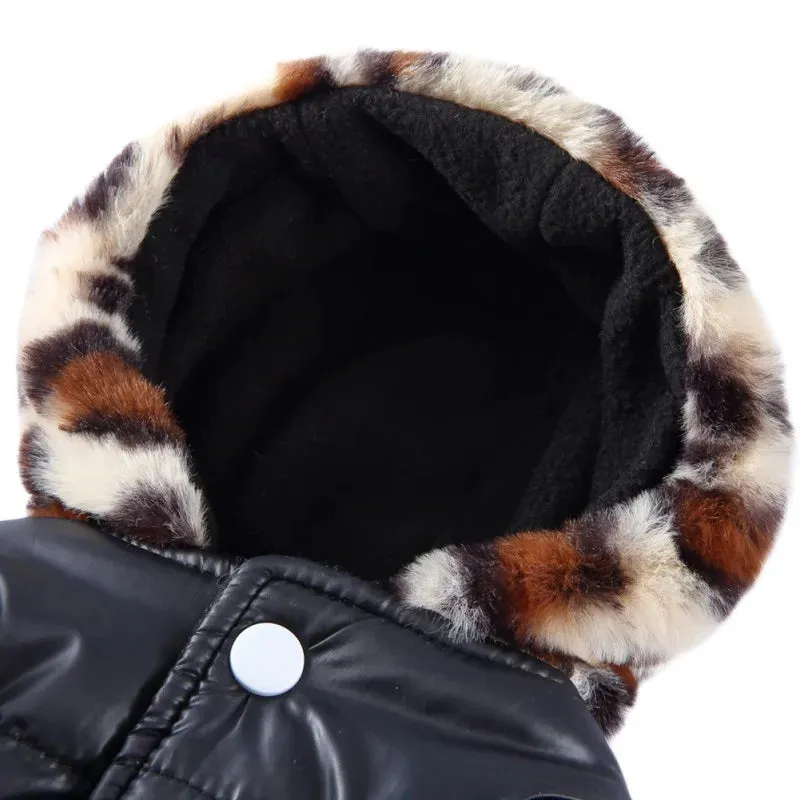 Dog Winter Puffer Coat with Hood