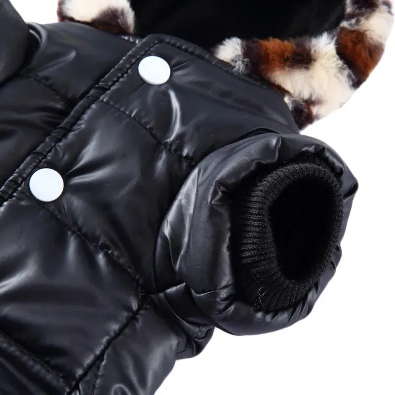 Dog Winter Puffer Coat with Hood
