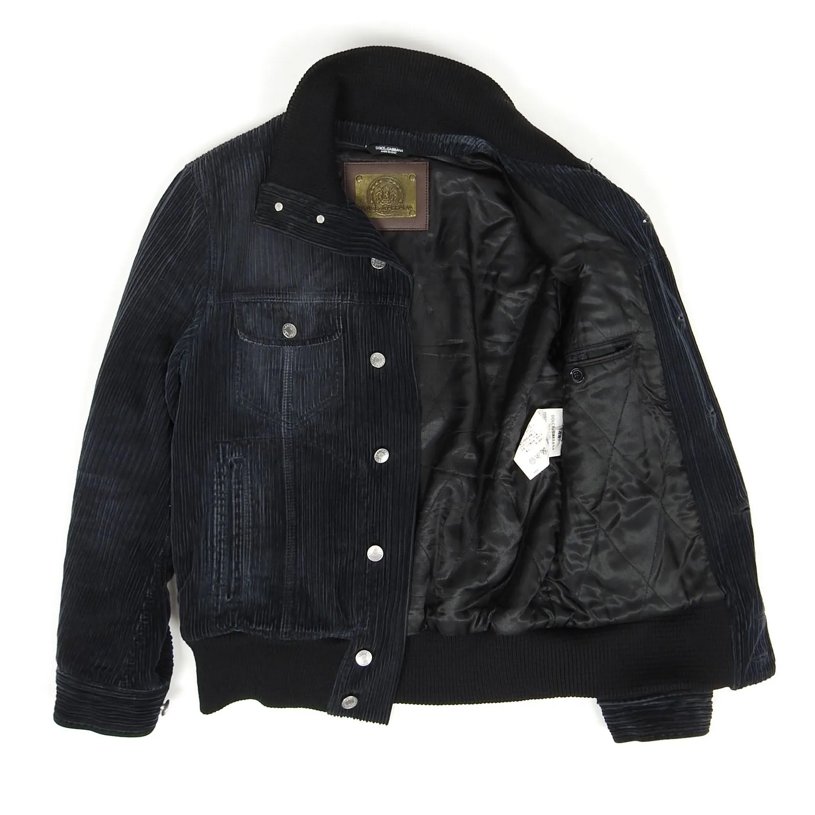 Dolce & Gabbana Corduroy Jacket Size 44