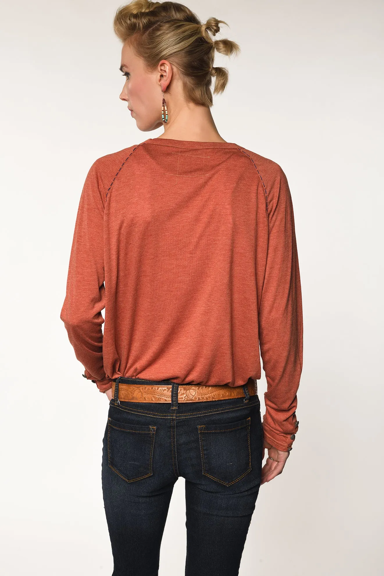 Double D Ranchwear Saddle Makers Top