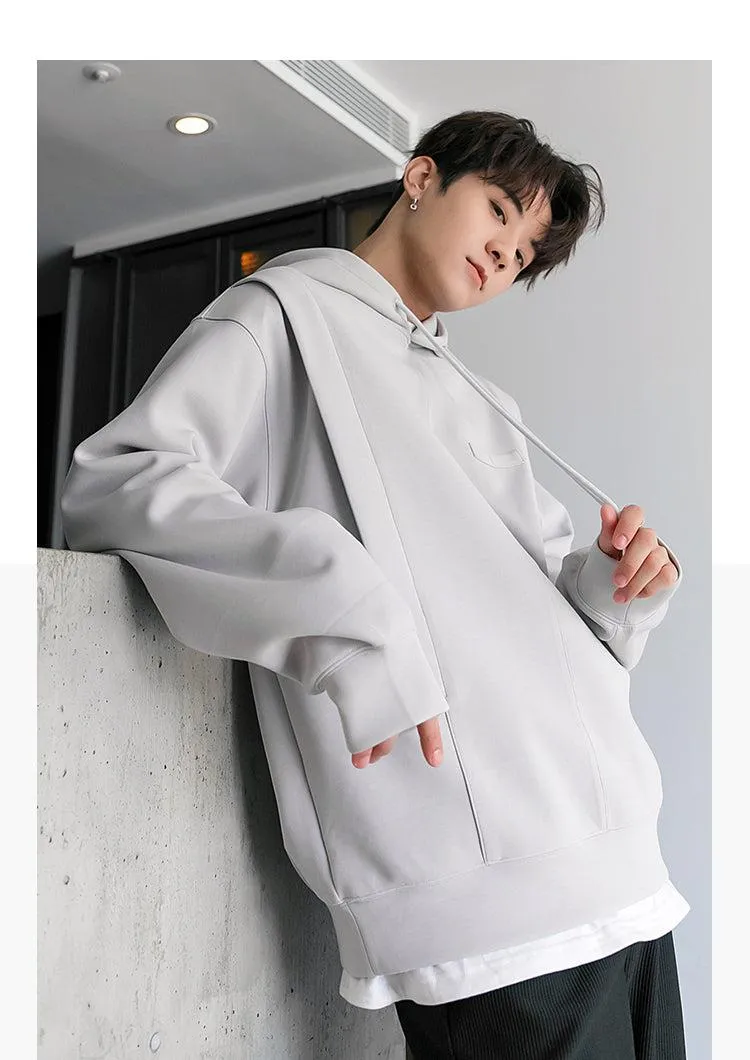 Drawstring Hooded Sweatshirt