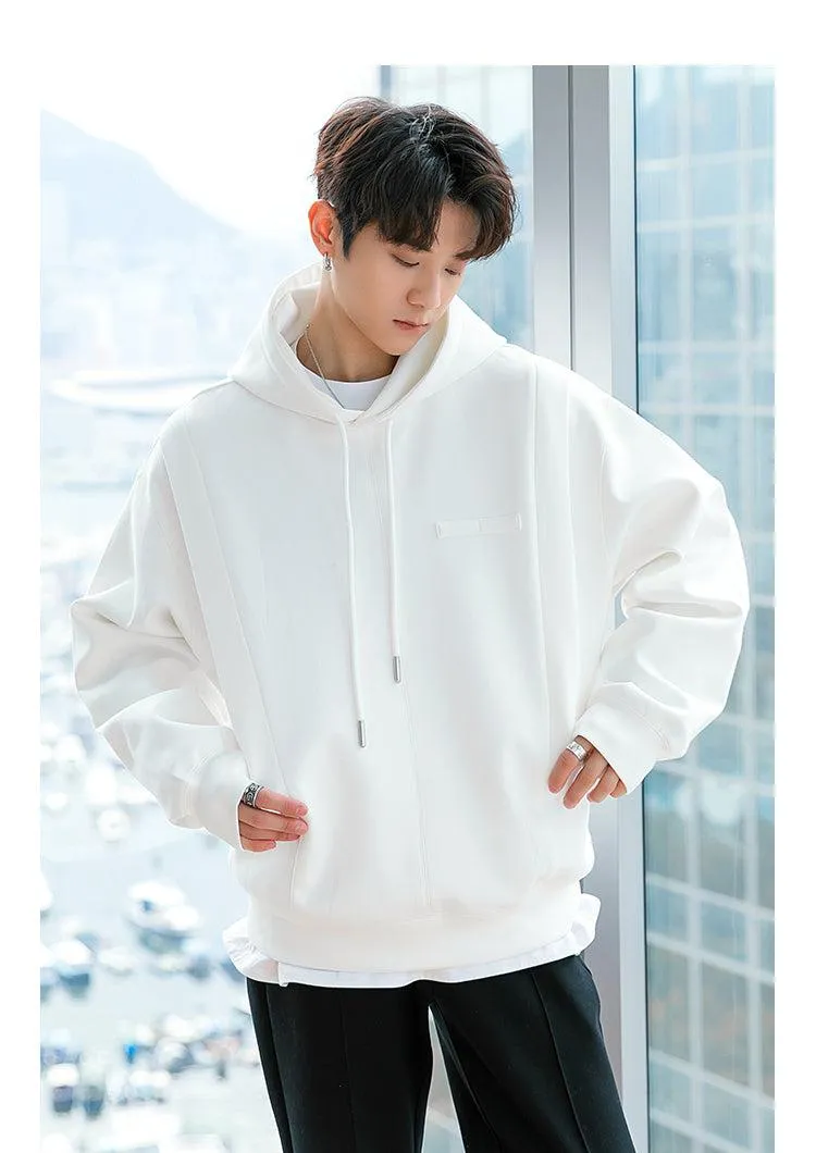 Drawstring Hooded Sweatshirt