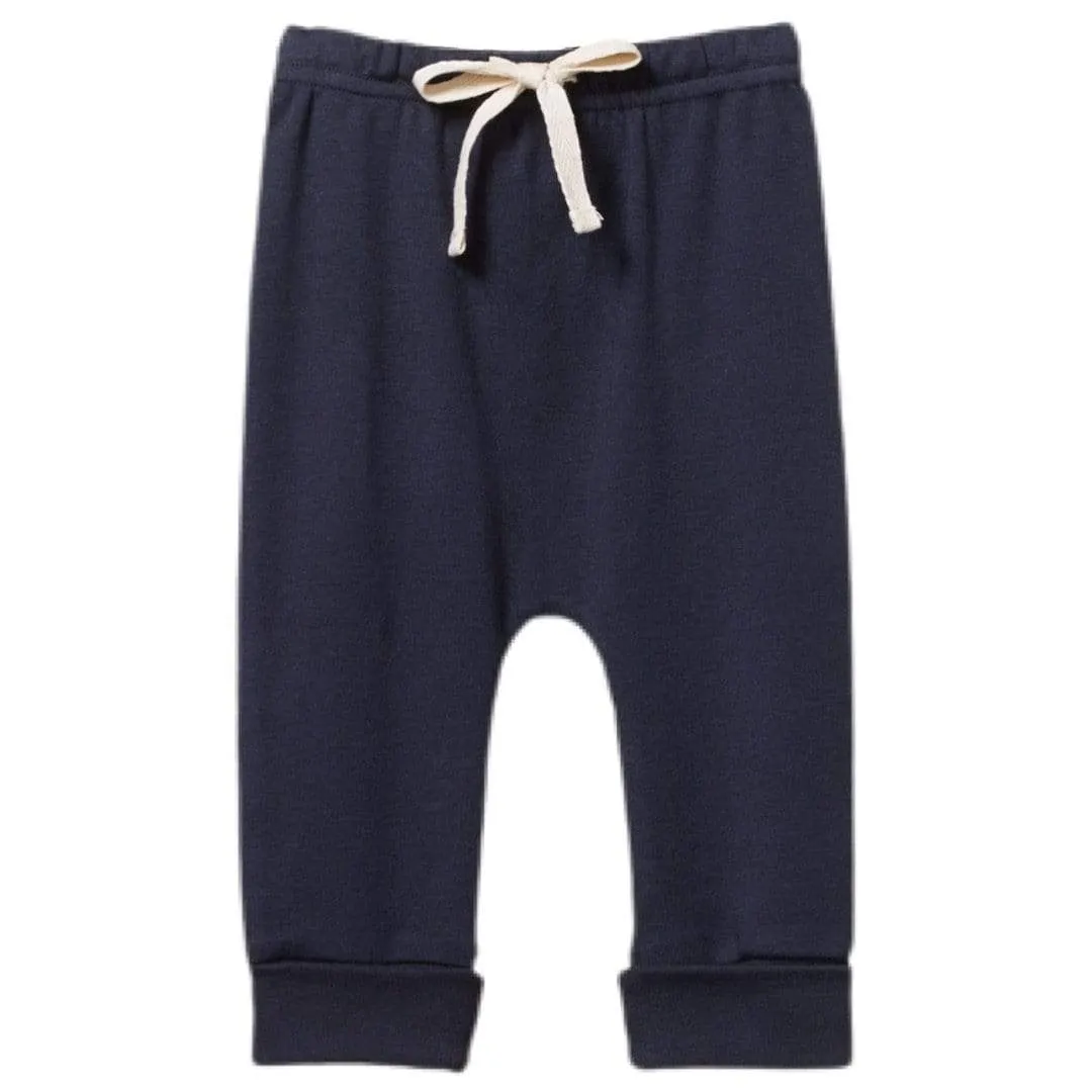 Drawstring Pants - Navy