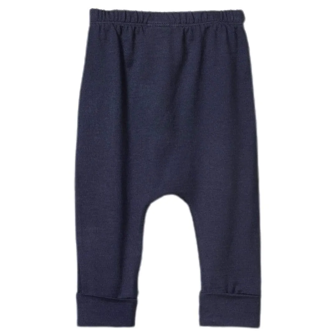 Drawstring Pants - Navy