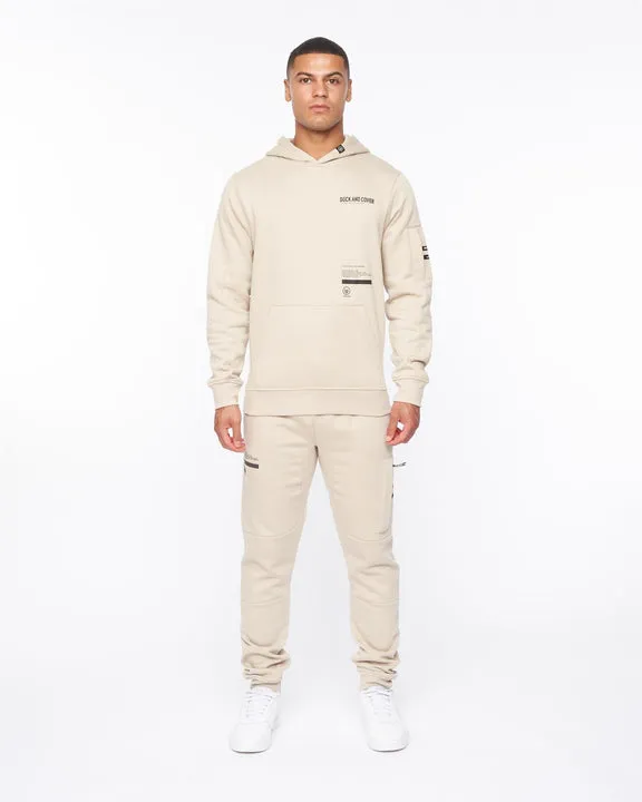 Duck & Cover Heningys Hoodie Greige