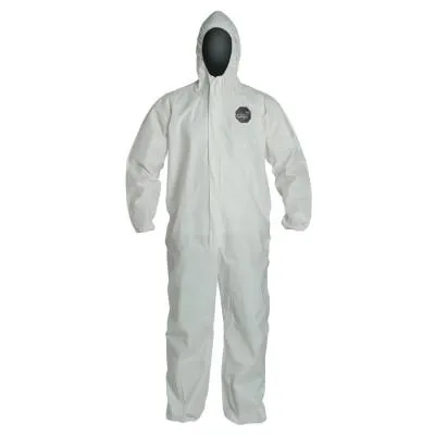 DuPont™ ProShield® NexGen Coverall with Attached Hood, White, 4X-Large, NG127S-NP-4X