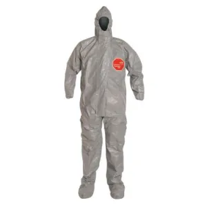 DuPont™ Tychem F Coverall, Gray, Small, TF169TGYSM000600