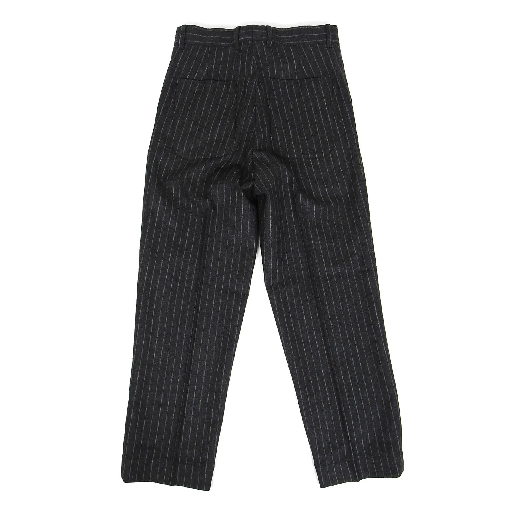 Ecole De Pensee Striped Wool Pants Size 44