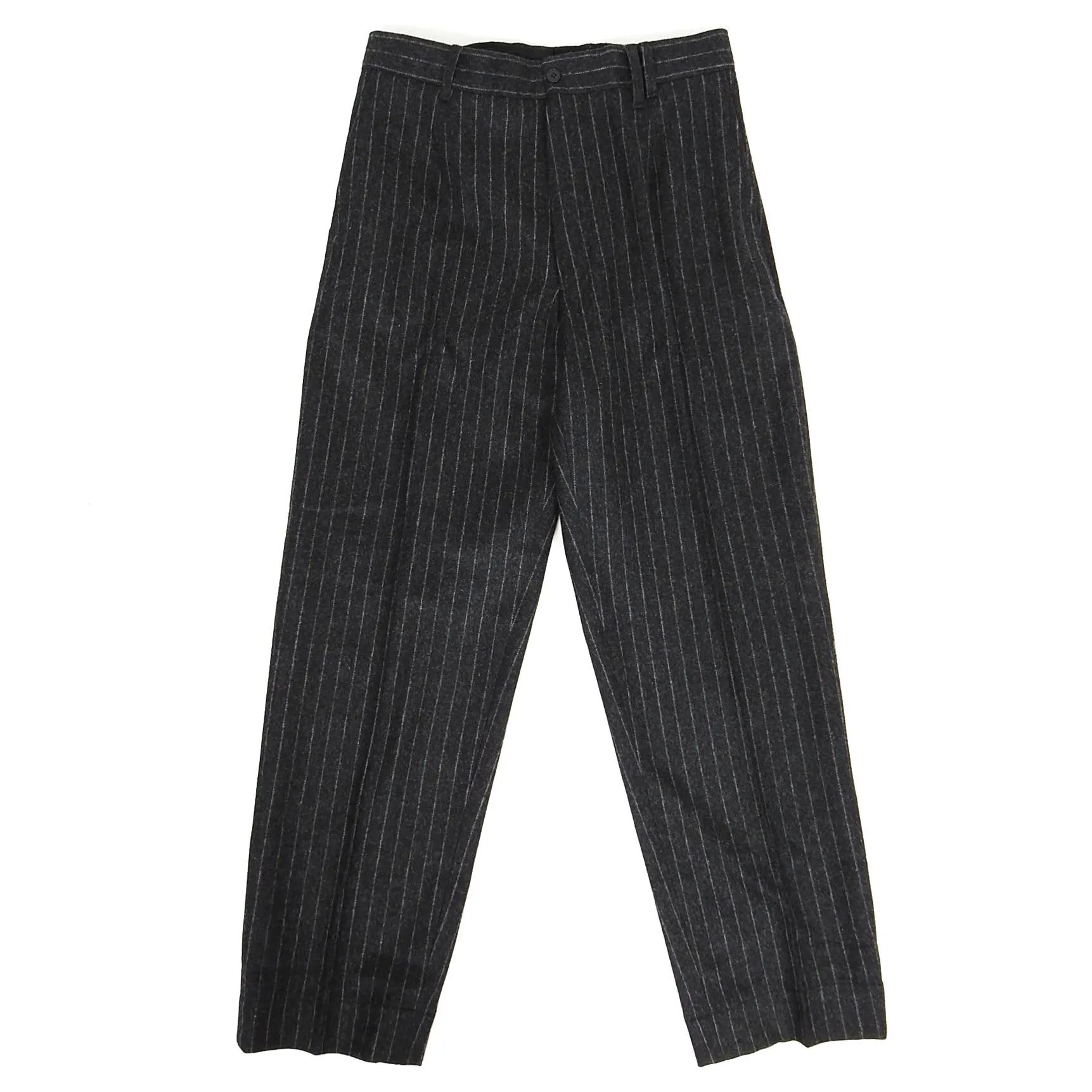 Ecole De Pensee Striped Wool Pants Size 44