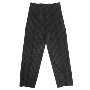 Ecole De Pensee Striped Wool Pants Size 44