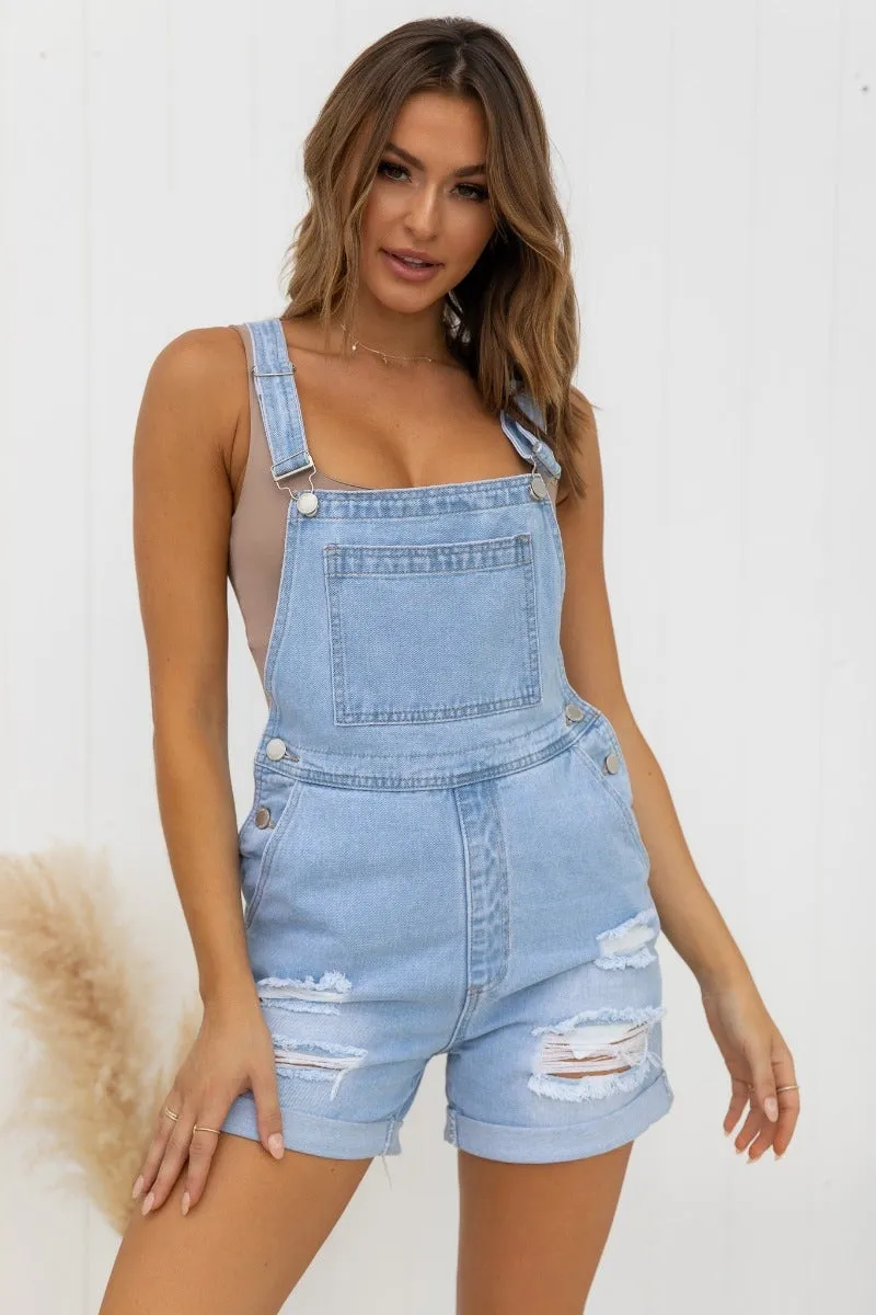 Edison Short Overalls
