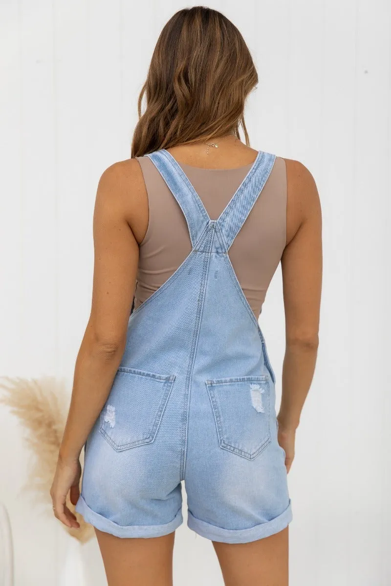 Edison Short Overalls