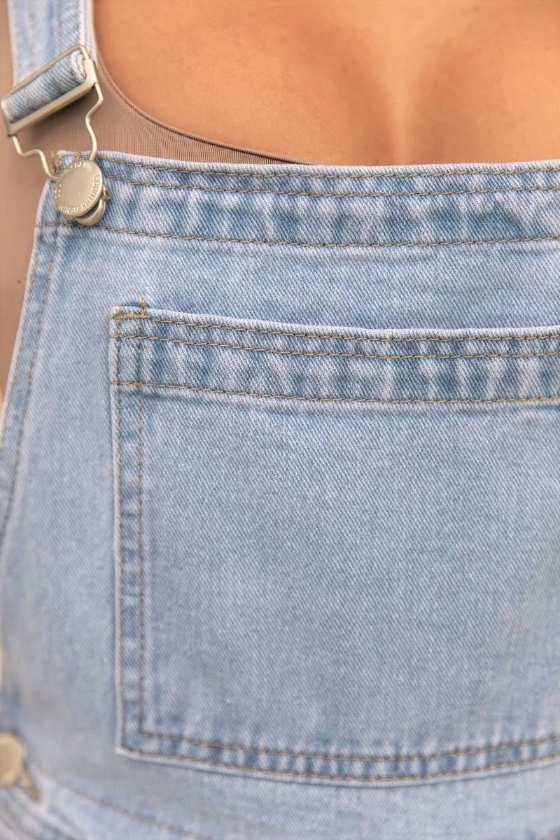 Edison Short Overalls