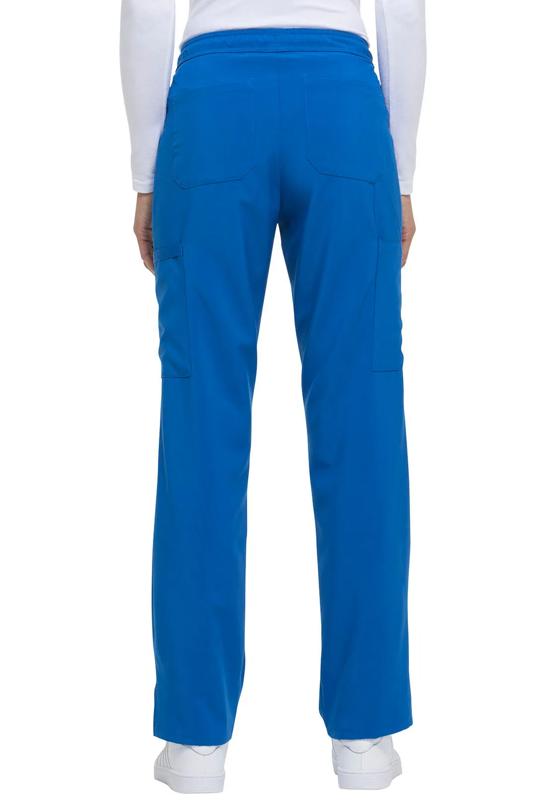 EDS Essentials DK010 Mid Rise Straight Leg Drawstring Pants Royal
