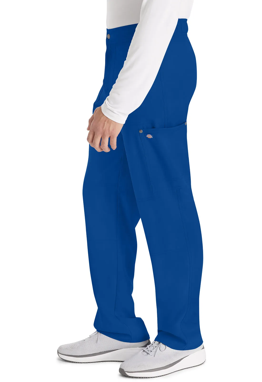 EDS NXT DK216 Men's Mid Rise Zip Fly Straight Leg Pants Galaxy Blue