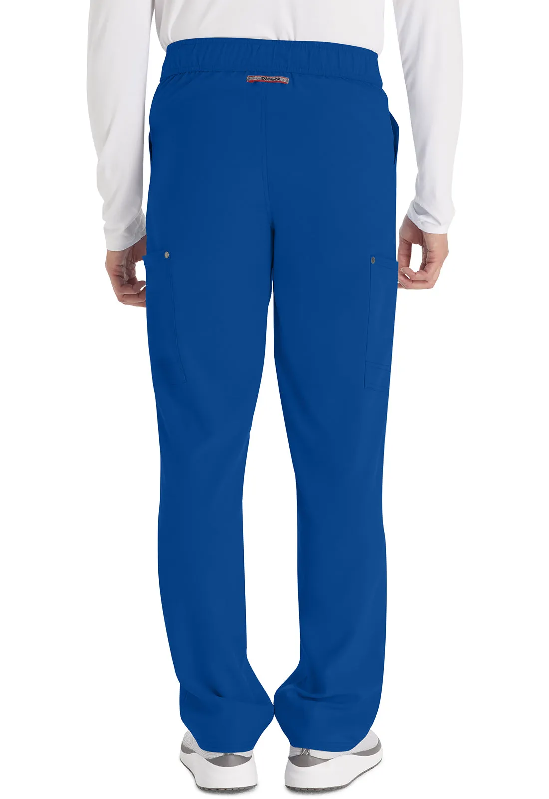 EDS NXT DK216 Men's Mid Rise Zip Fly Straight Leg Pants Galaxy Blue