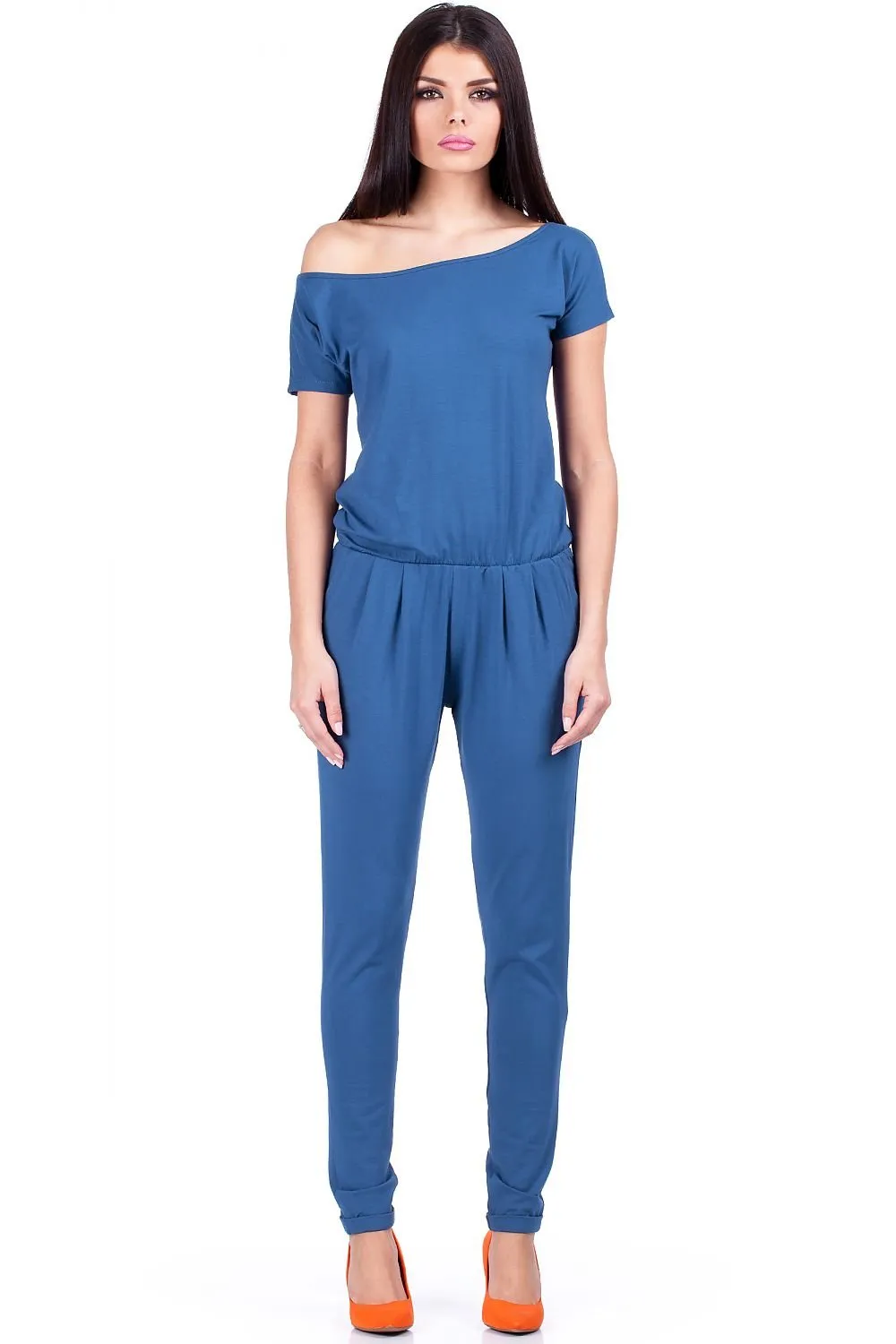 Elastic Overalls Suit  Moe