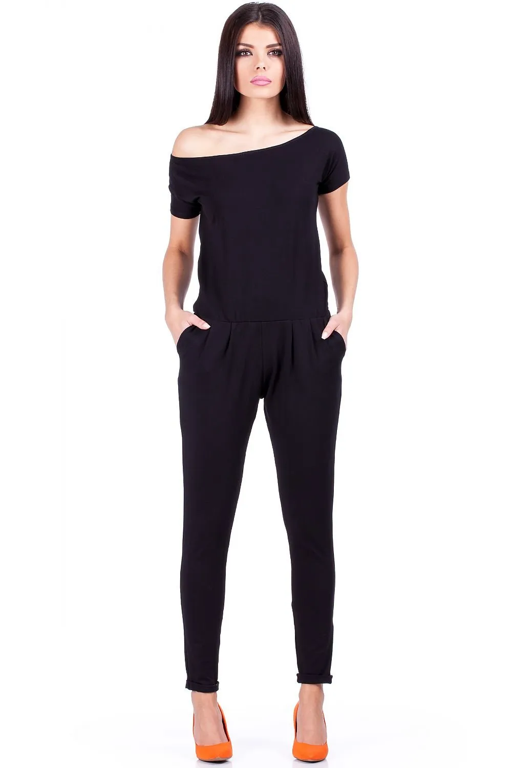 Elastic Overalls Suit  Moe