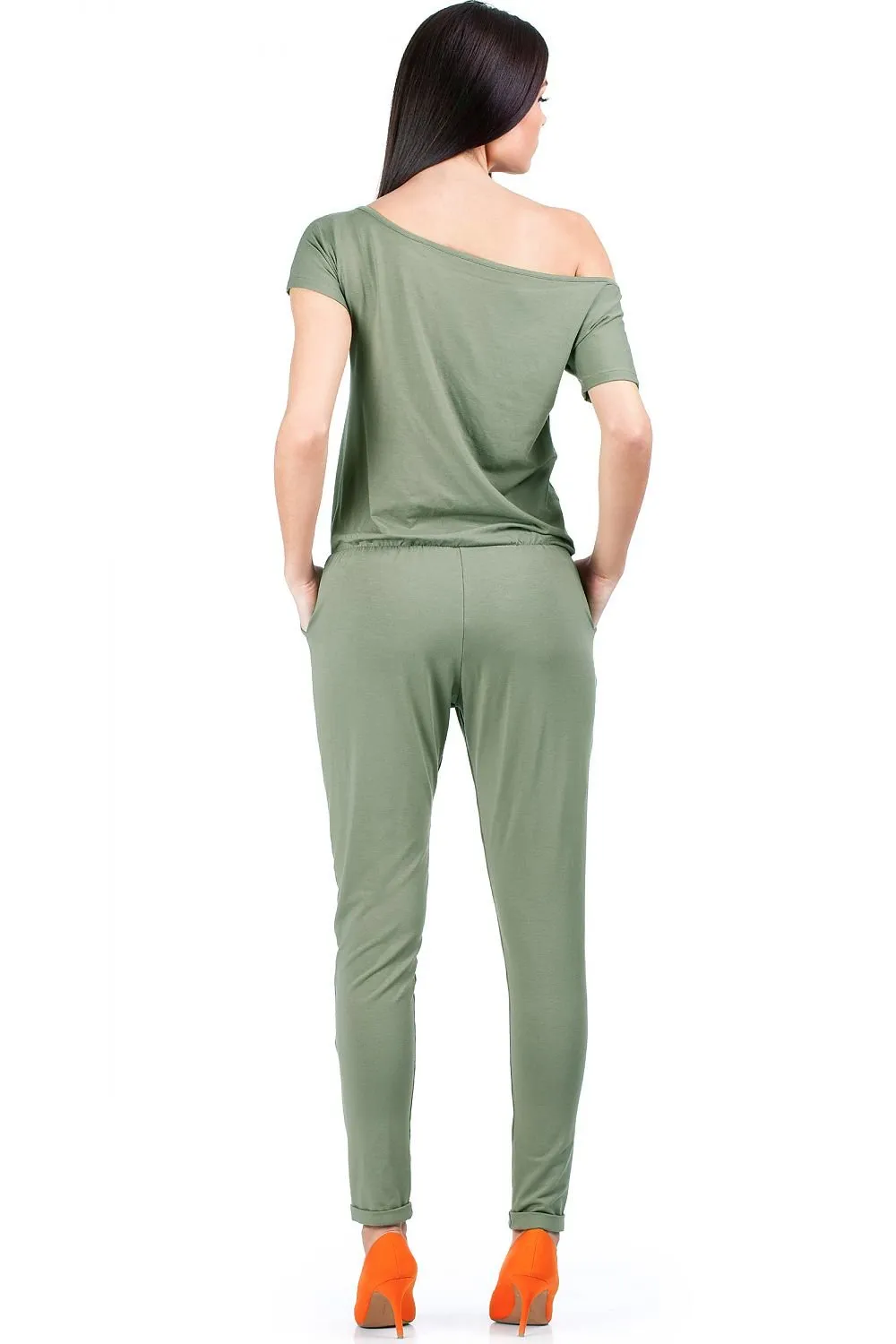 Elastic Overalls Suit  Moe