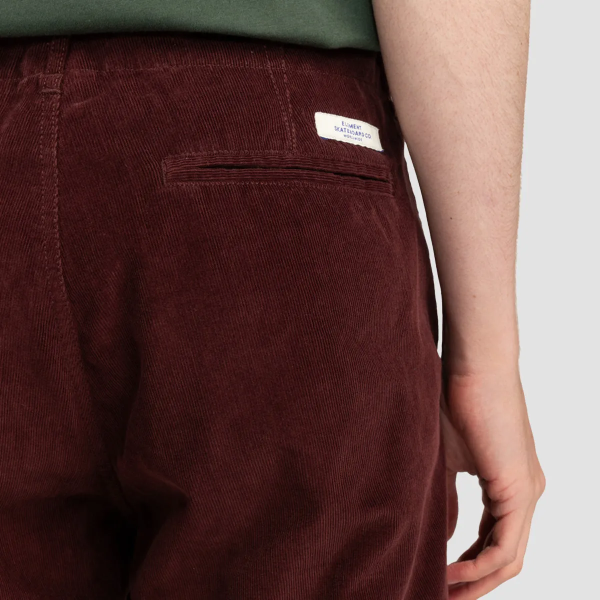 Element Howland Union Corduroy Pants Decadent Chocolate