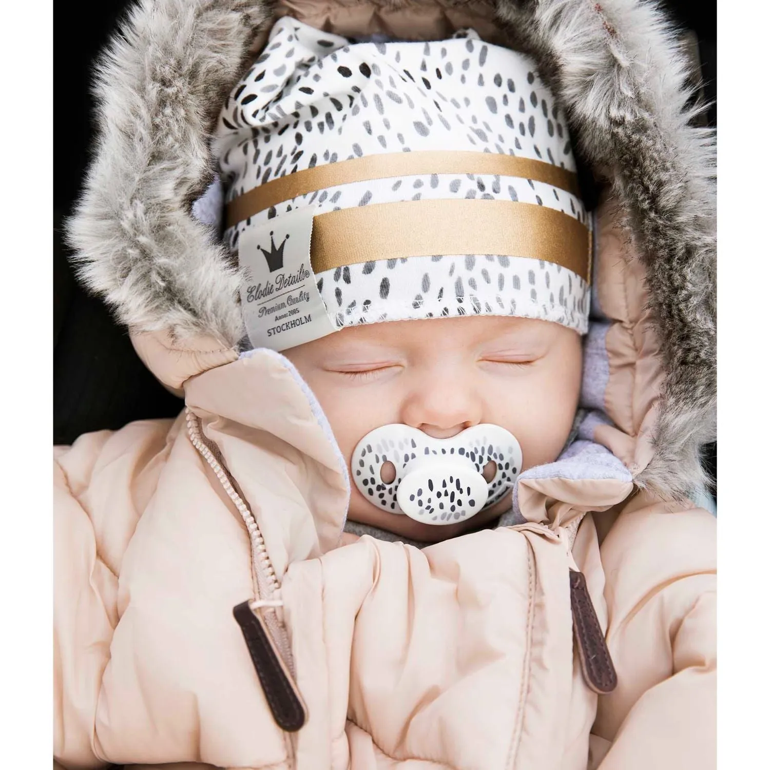 Elodie Details Powder Pink Baby Overall