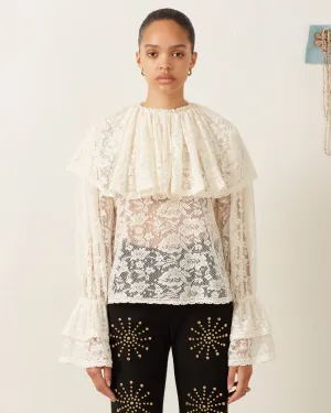 Eloise Magnolia Lace Top