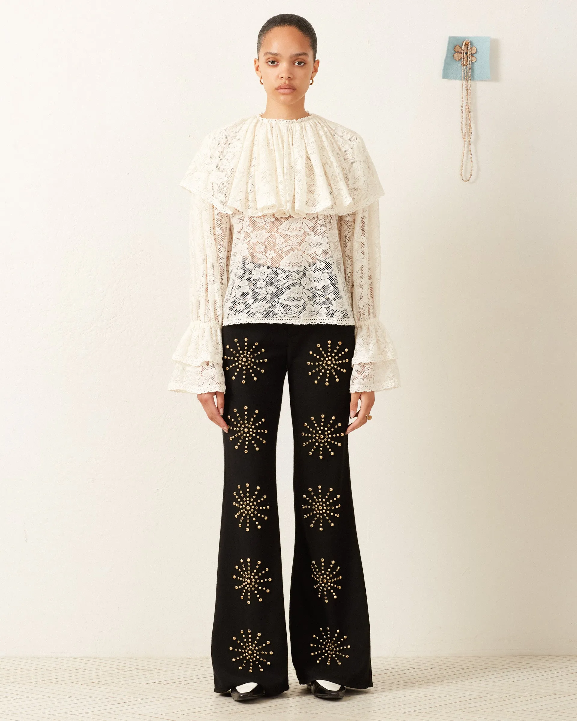 Eloise Magnolia Lace Top
