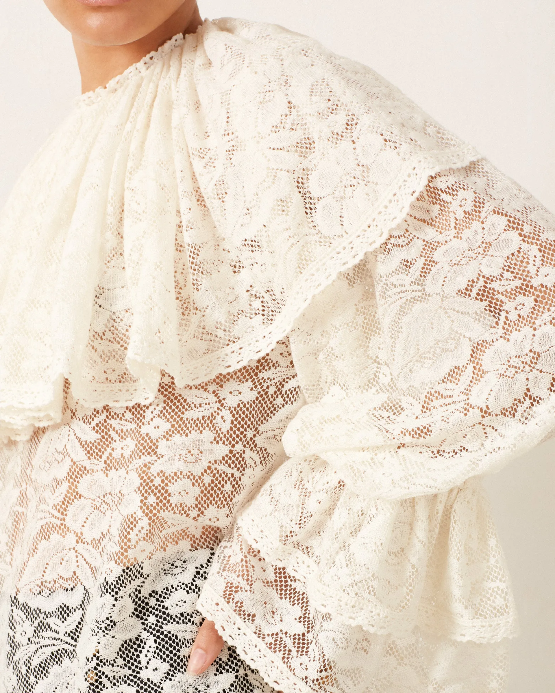 Eloise Magnolia Lace Top