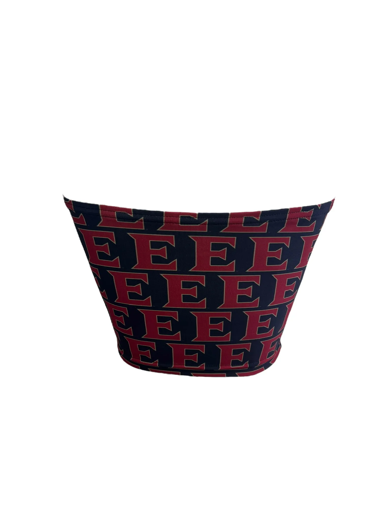 Elon All Over Black Tube Top