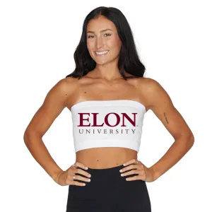 Elon White Bandeau Top