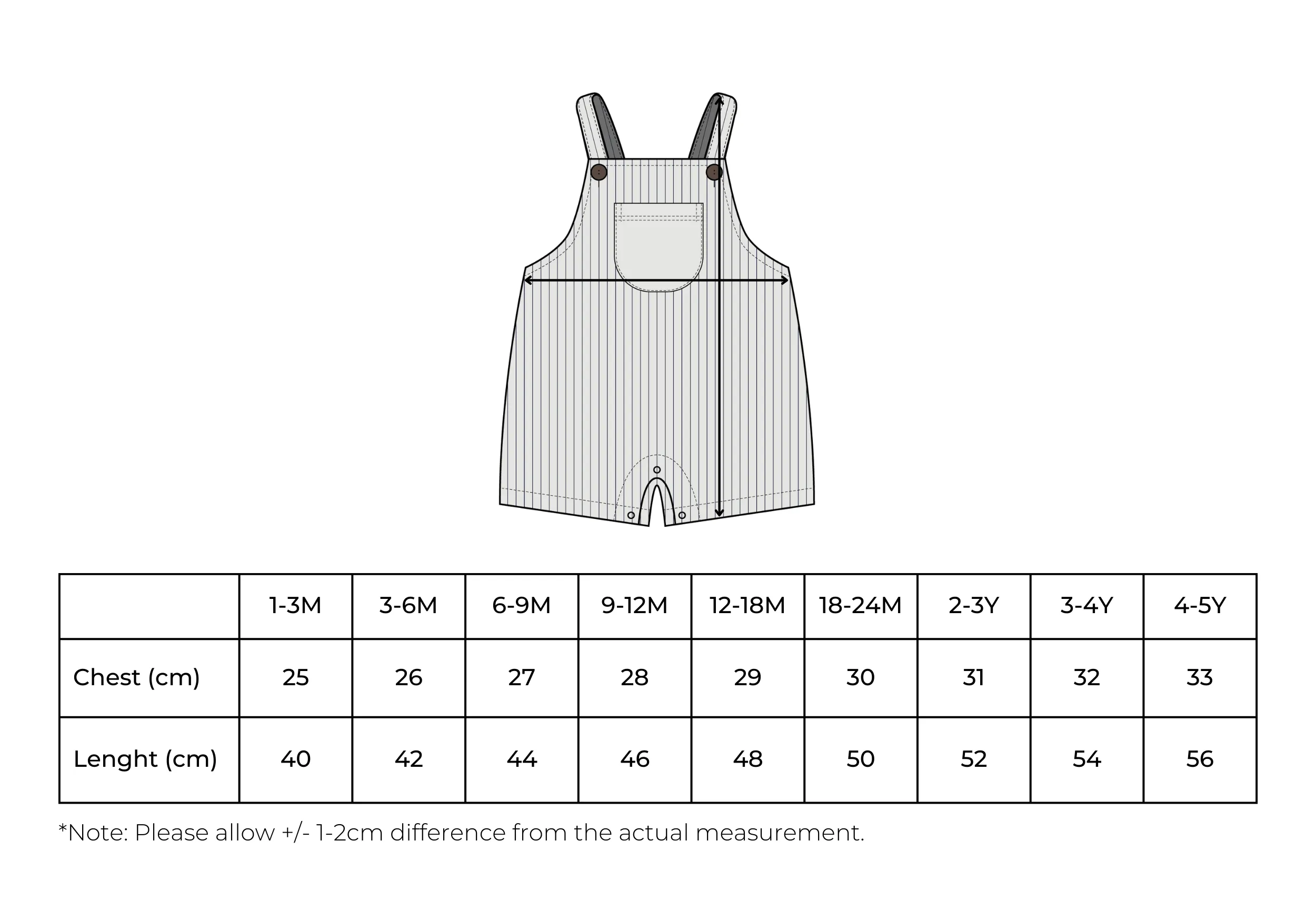 Emilien Striped Summer Overalls