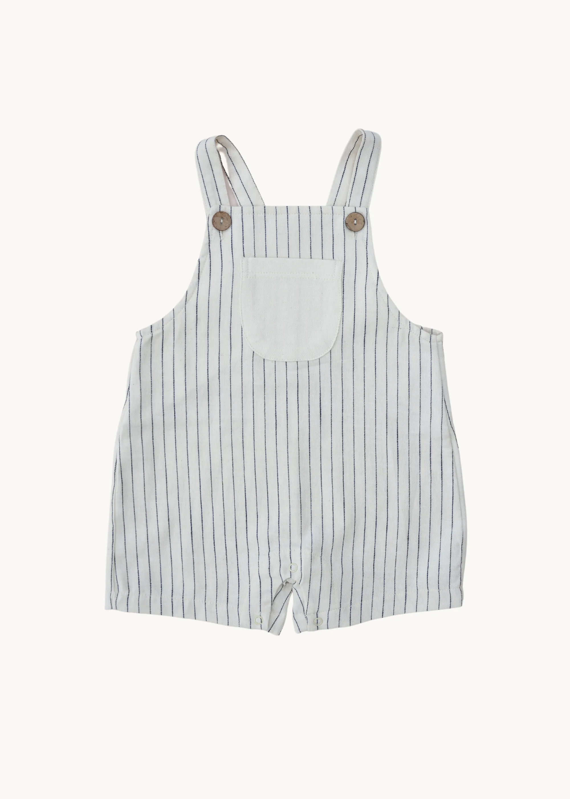 Emilien Striped Summer Overalls