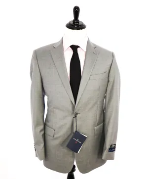 ERMENEGILDO ZEGNA - "Classic" SAKS FIFTH AVENUE Gray Textured Suit - 42L